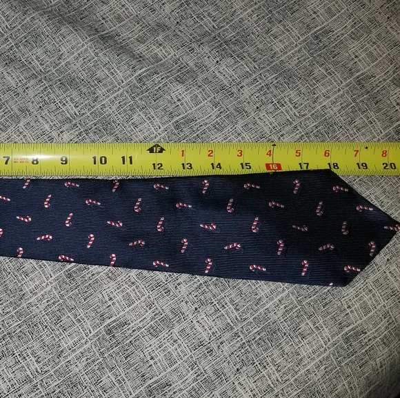 Christmas Candy Kane Tie Pre Tied - Picture 3 of 4